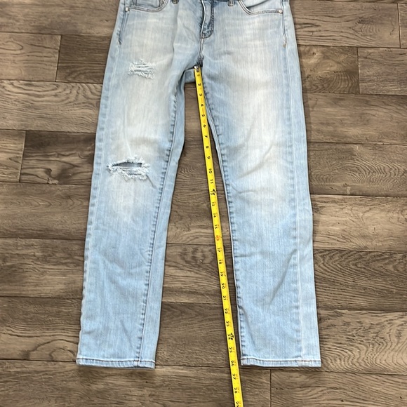 Womens Pilcro and the Letterpress straight leg hyphen distressed jeans, 28 - Picture 7 of 7